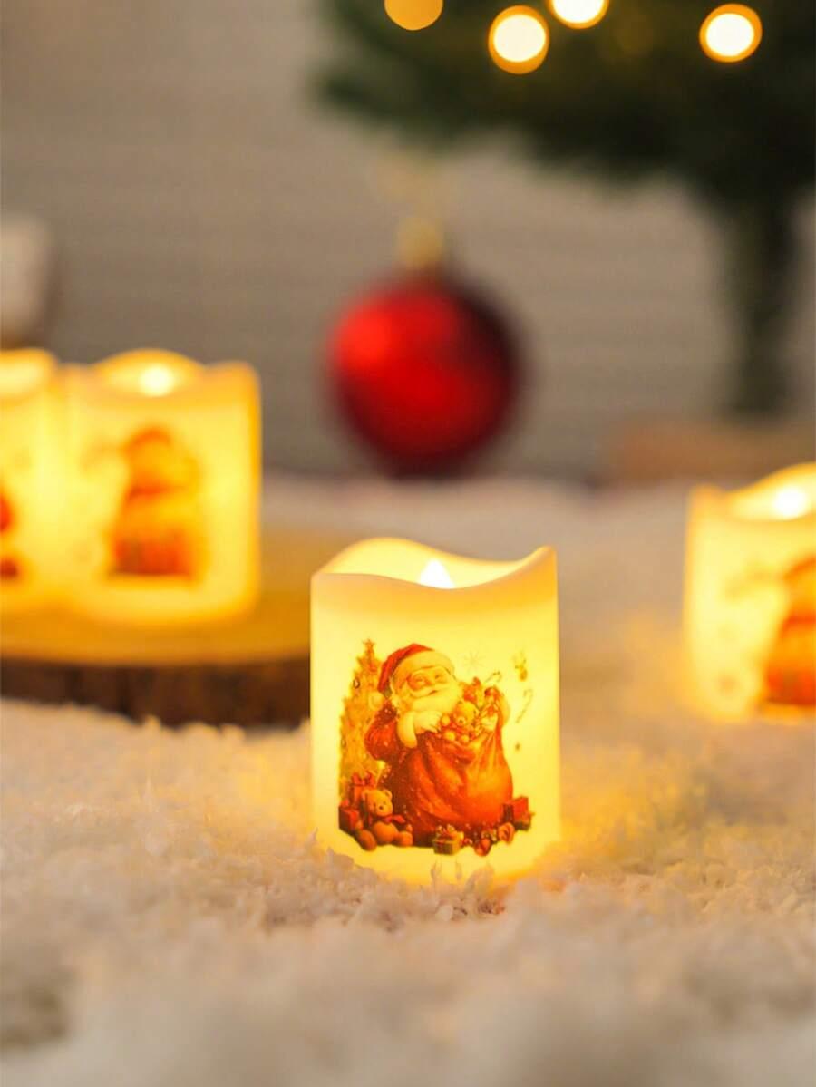 SHEIN DEKORACYJNE LAMPKI LED MOTY ŚWIĄTECZNY BDD__3,5X4CM