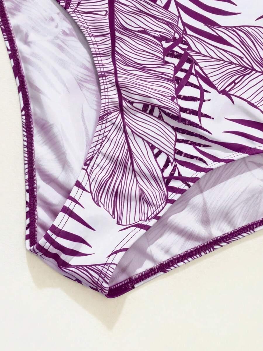 SHEIN DWUCZĘŚCIOWY STRÓJ KĄPIELOWY WZÓR S09__L