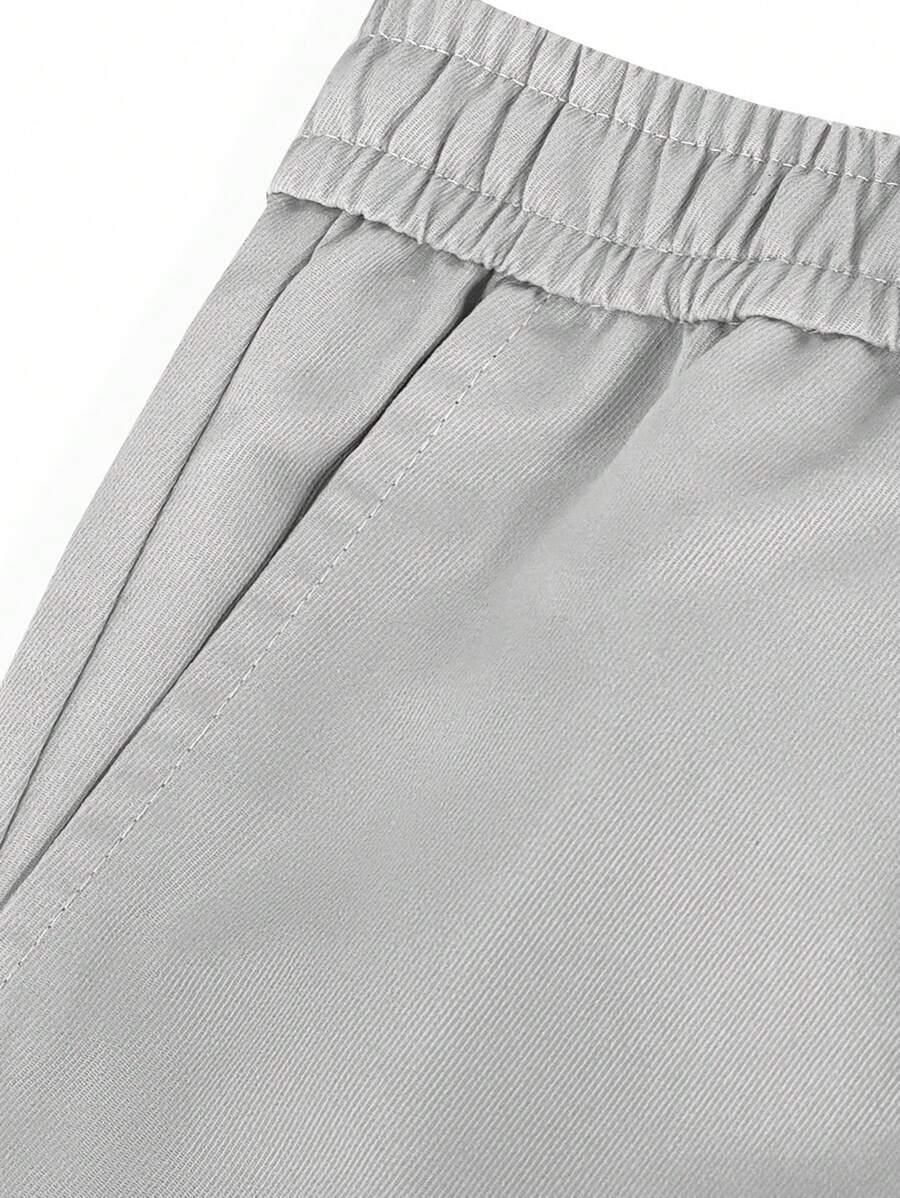 MANFINITY SZARE SPODNIE CASUAL S06__L