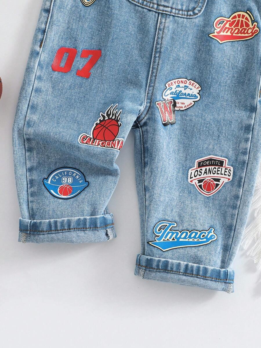 SHEIN NIEBIESKIE JEANSOWE OGRODNICZKI S06__92/98