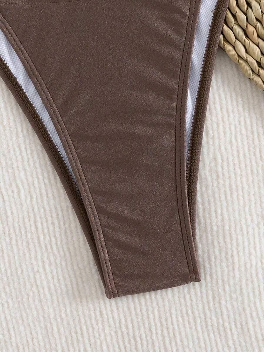 SHEIN DWUCZĘŚCIOWY STRÓJ KĄPIELOWY S09__M