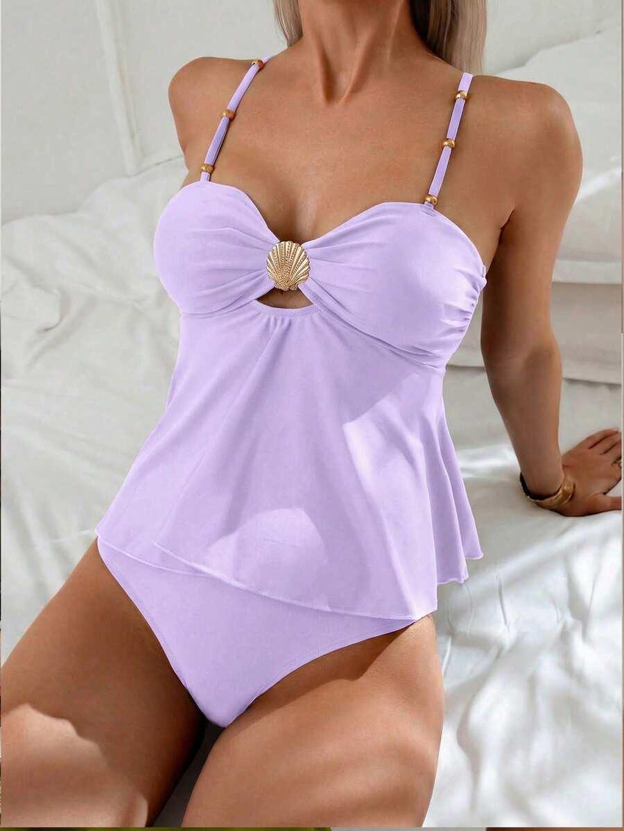 SWIM BASICS DWUCZĘŚCIOWY STRÓJ KĄPIELOWY S09__L