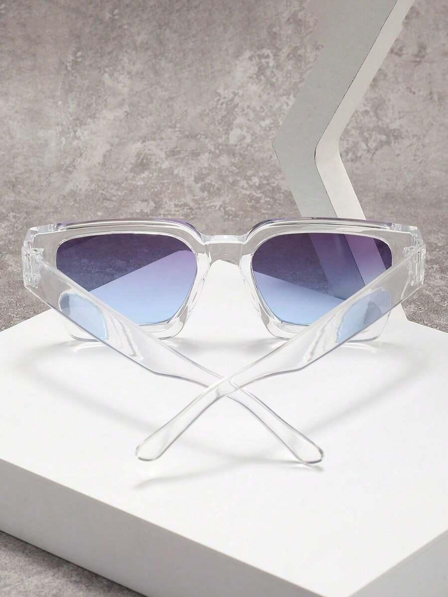 SHEIN OKULARY PRZECIWSŁONECZNE PRZEZROCZYSTE OPRAWKI S07