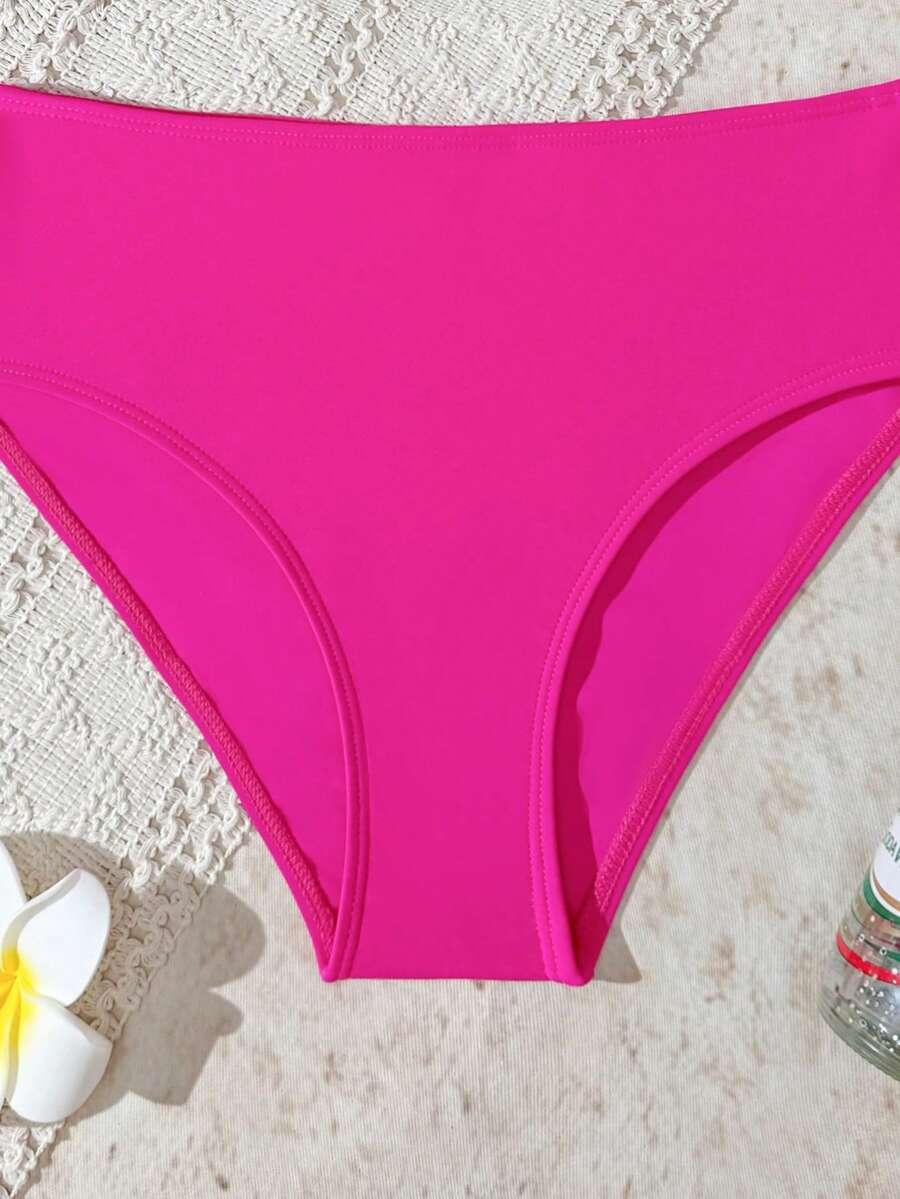 SHEIN DWUCZĘŚCIOWY STRÓJ KĄPIELOWY WZÓR KWIATY S09__134/140
