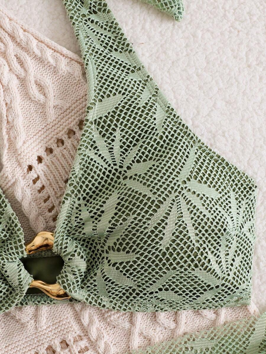 SHEIN KOMPLET STRÓJ KĄPIELOWY S09__XL