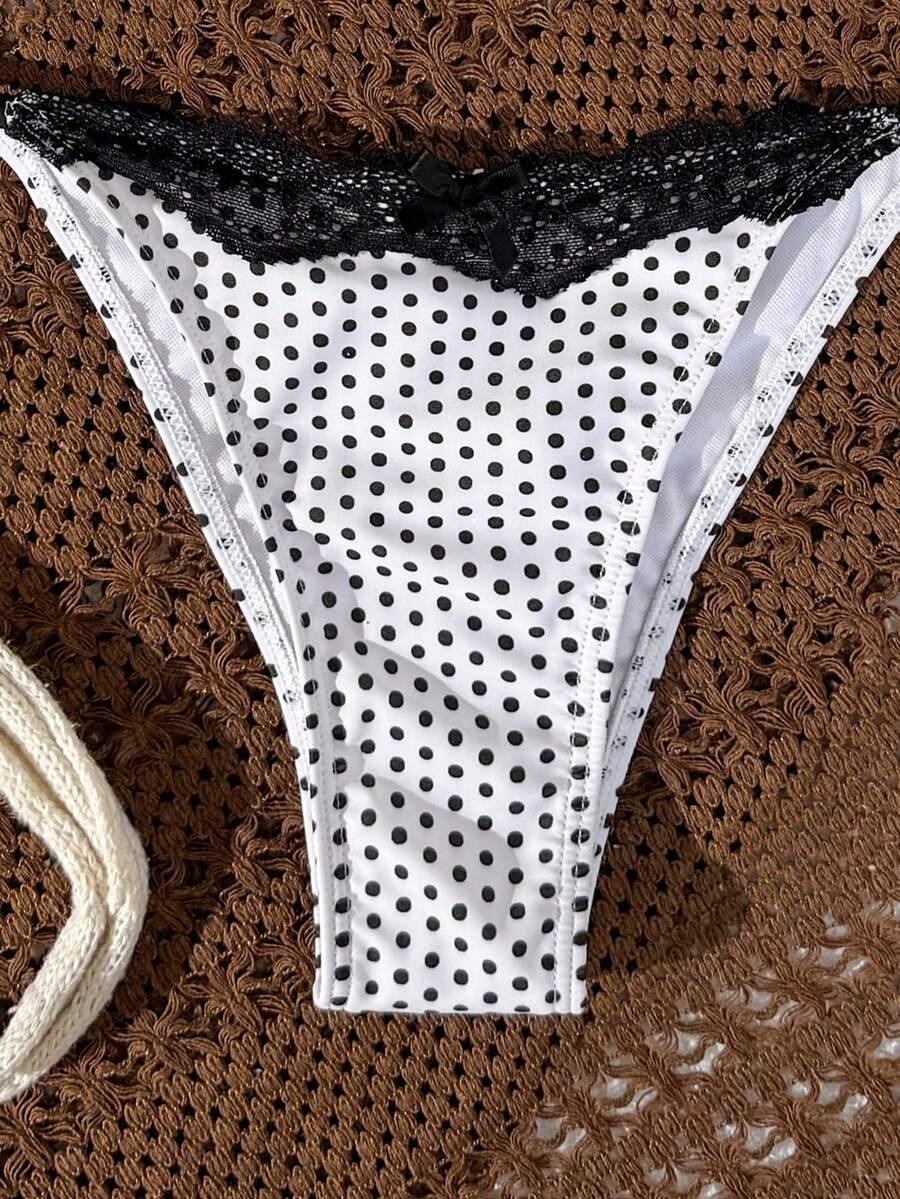 SHEIN DWUCZĘŚCIOWY STRÓJ KĄPIELOWY WZÓR S09__S