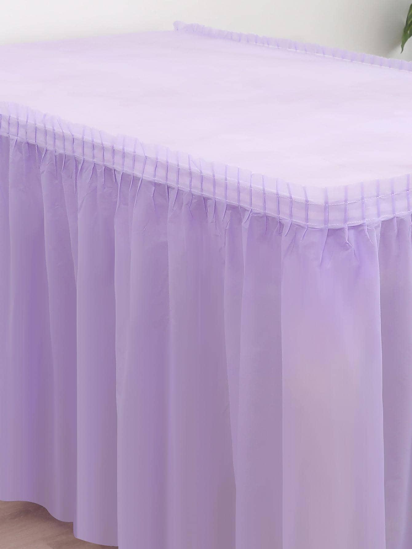 SHEIN FIOLETOWY OBRUS NA STÓŁ S07__137X274CM