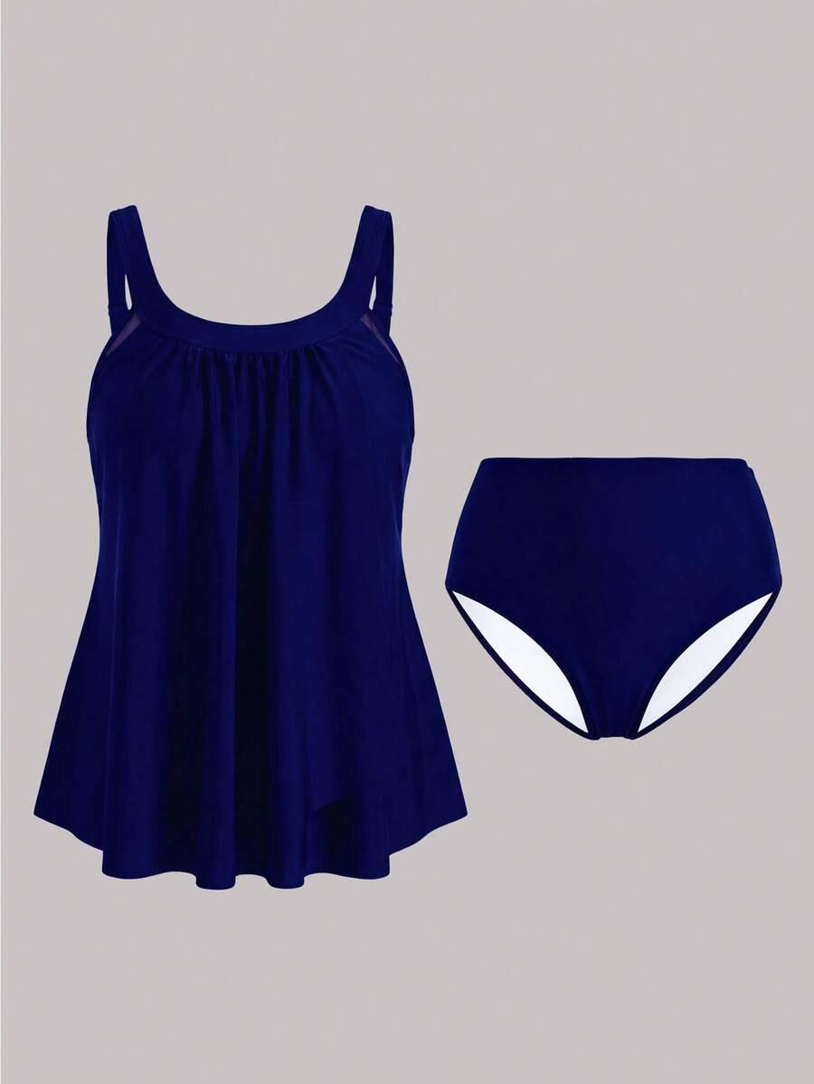SHEIN DWUCZĘŚCIOWY STRÓJ KĄPIELOWY S09__50