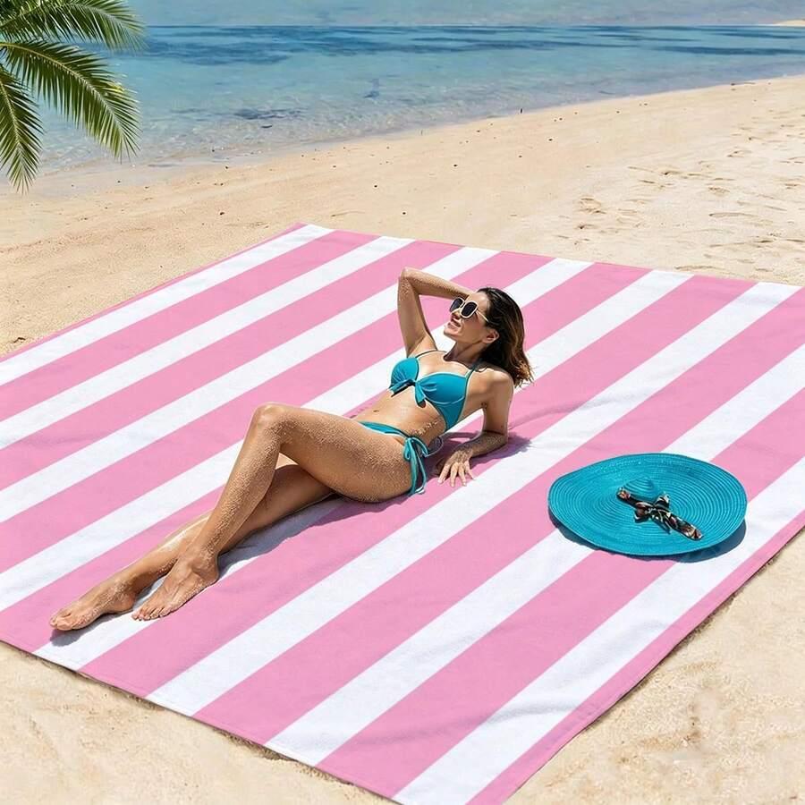SHEIN KOC PLAŻOWY WZÓR S07__240X185CM
