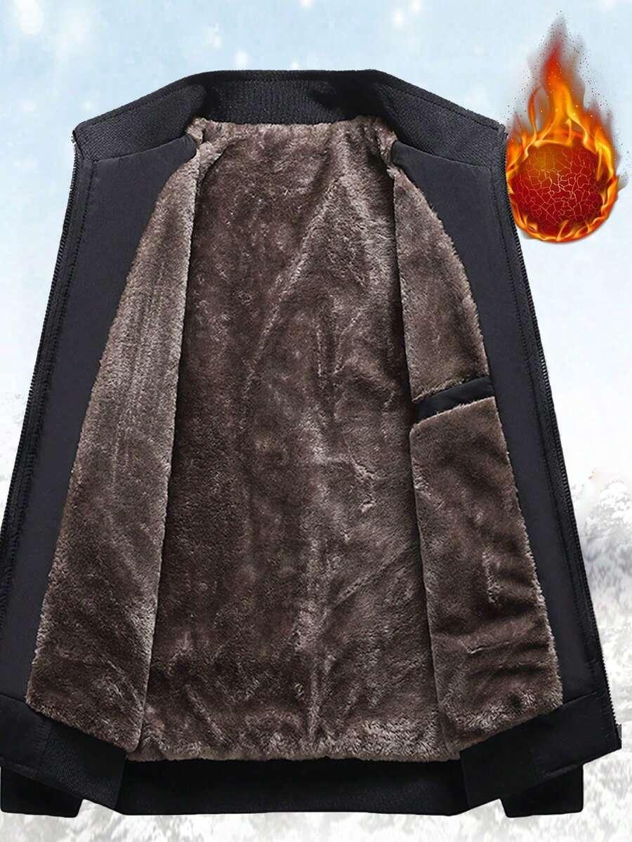 SHEIN CZARNA OCIEPLANA KURTKA W01__XXL