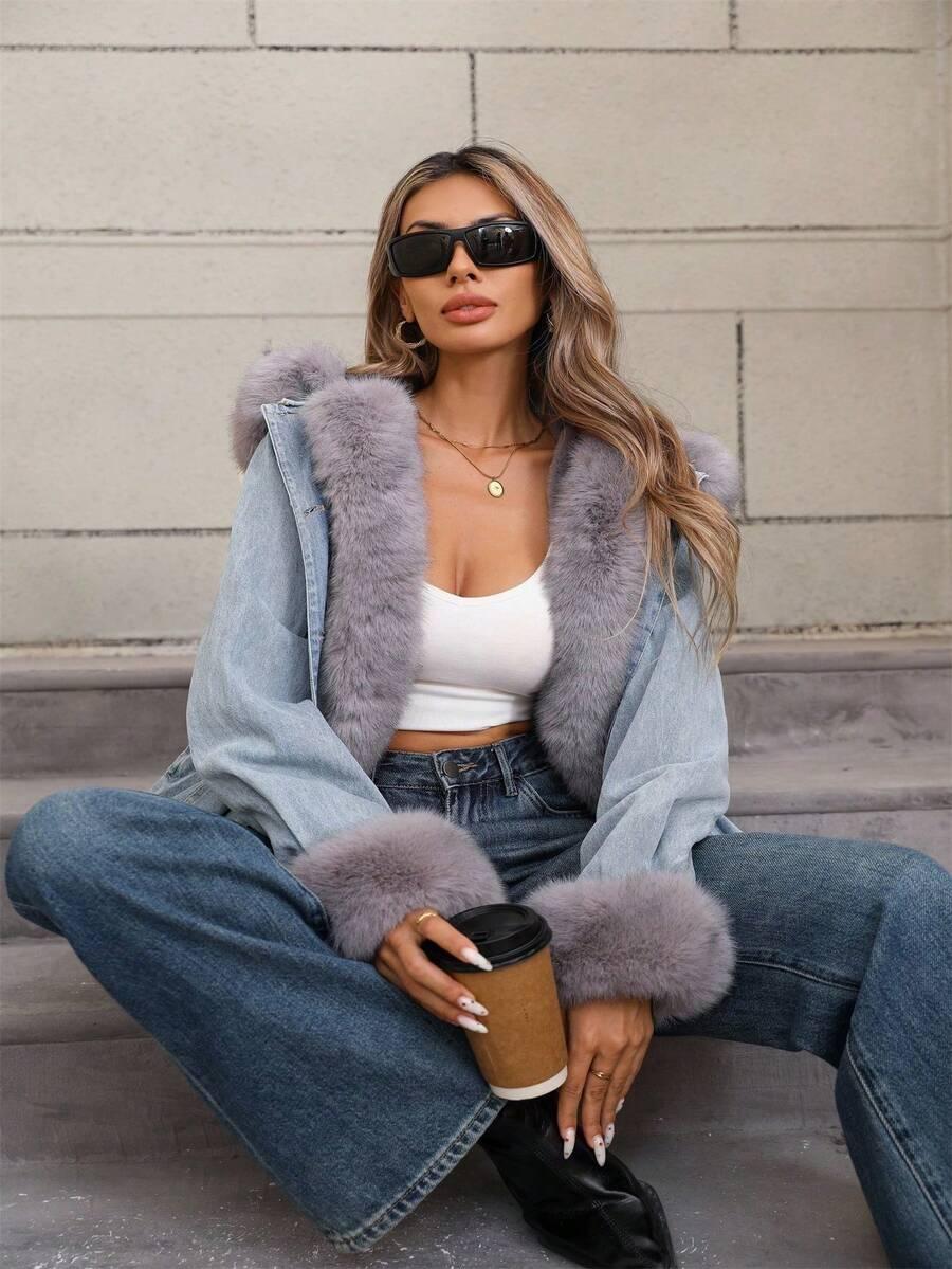 SHEIN NIEBIESKA KURTKA JEANS W01__L