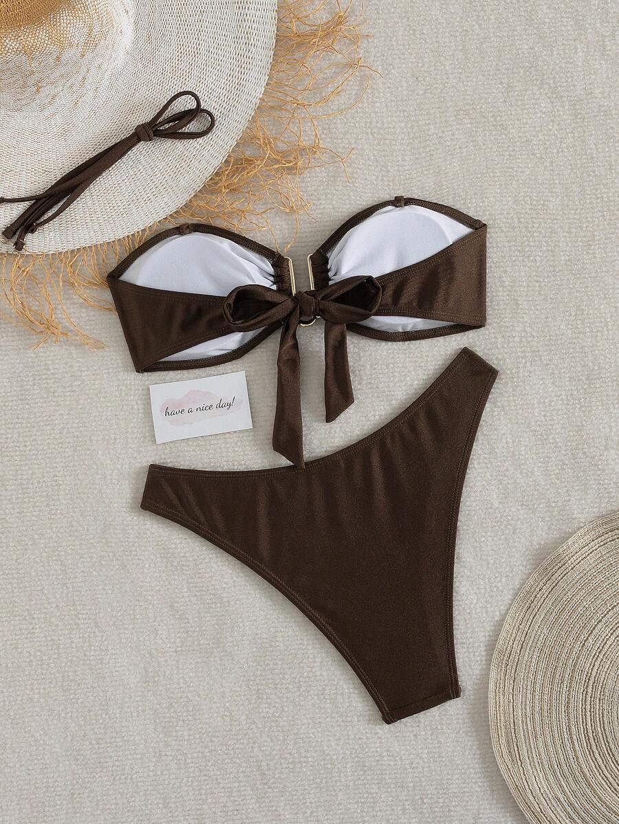 SHEIN DWUCZĘŚCIOWY STRÓJ KĄPIELOWY S09__XS