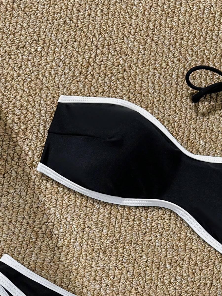 SHEIN DWUCZĘŚCIOWY STRÓJ KĄPIELOWY S09__XL
