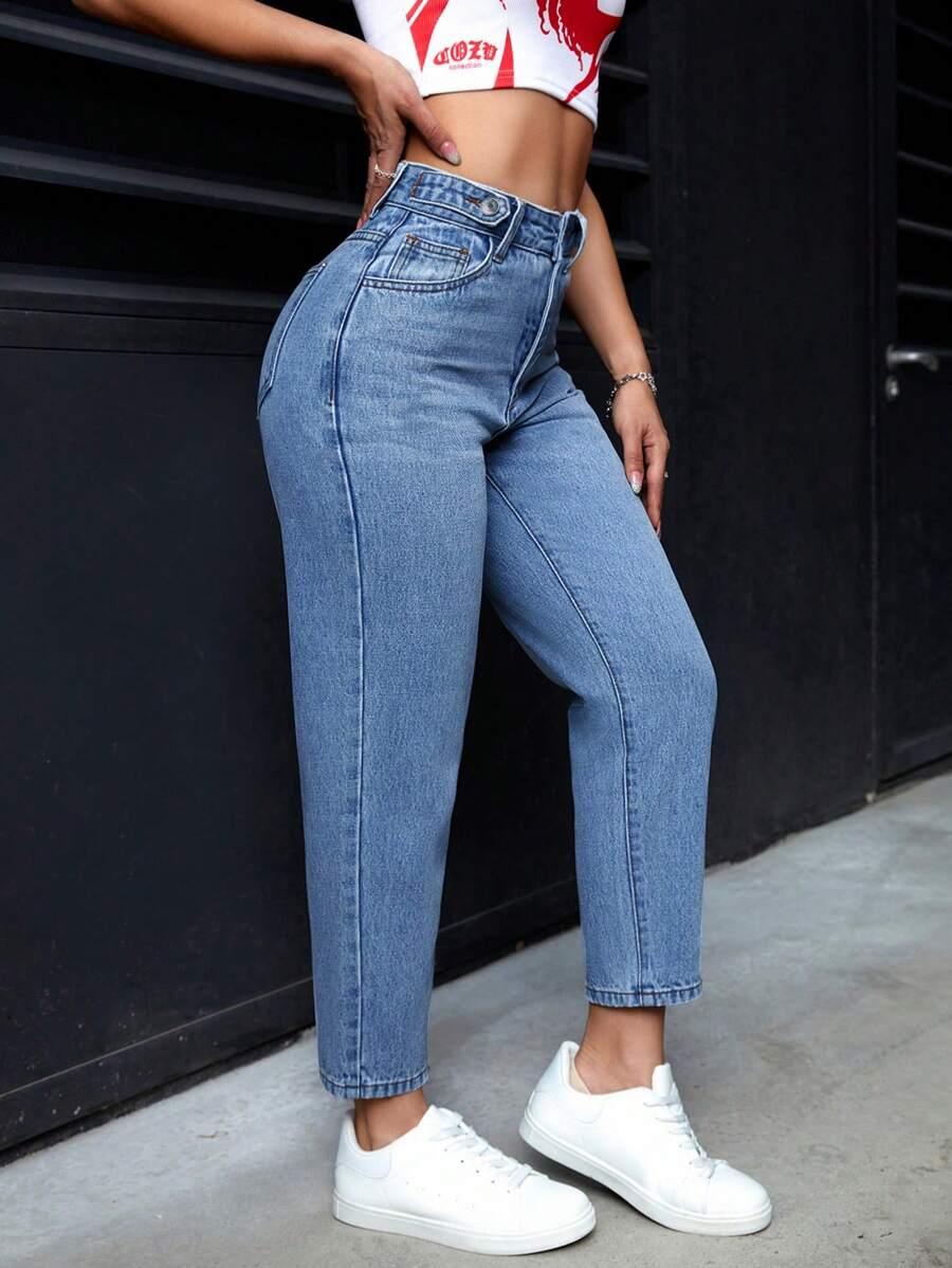 SHEIN NIEBIESKIE SPODNIE JEANS S06__M