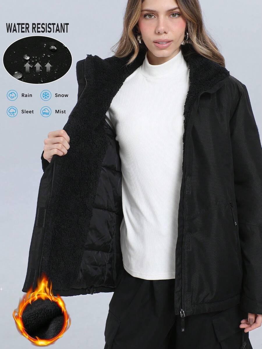 SHEIN CZARNA KURTKA KAPTUR W01__XXL