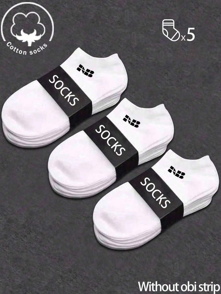 SHEIN BIAŁE SKARPETY 5-PACK S07__36-39