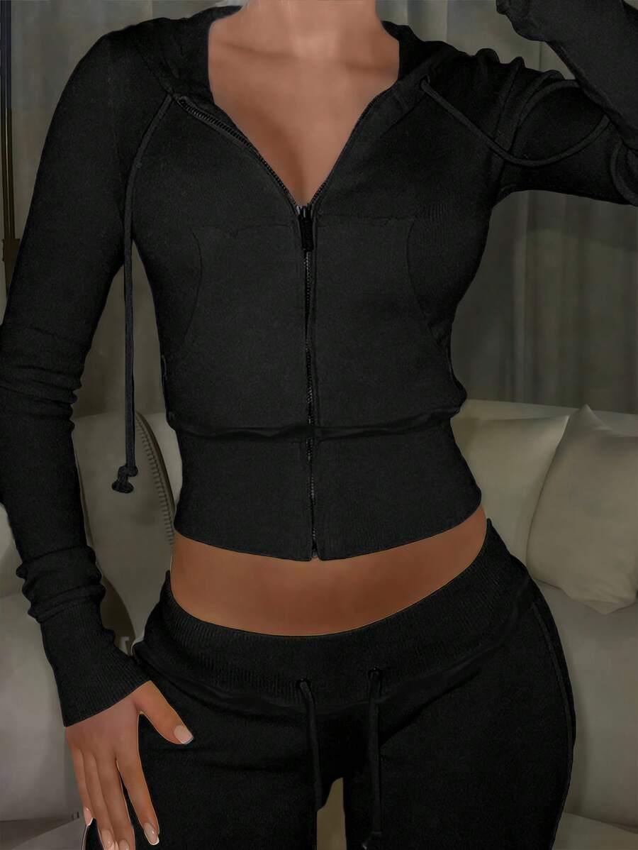 INAWLY BLUZA SPODNIE KOMPLET DRESOWY S06__M