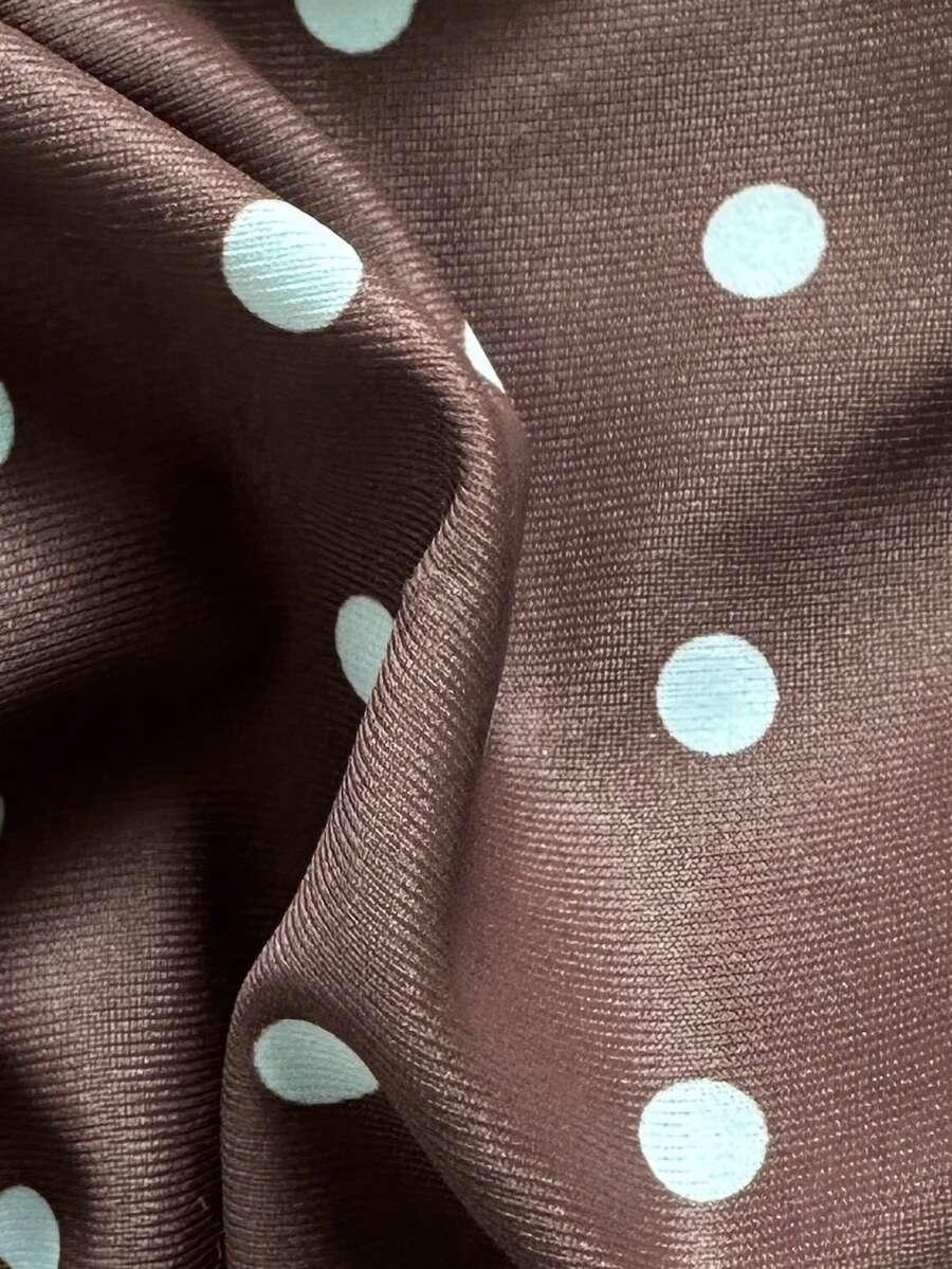 SHEIN DWUCZĘŚCIOWY STRÓJ KĄPIELOWY PRINT S09__XS
