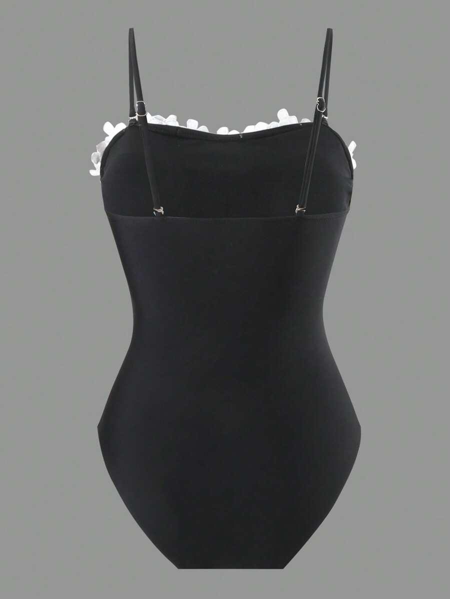 SHEIN JEDNOCZĘŚCIOWY STRÓJ KĄPIELOWY S09__M