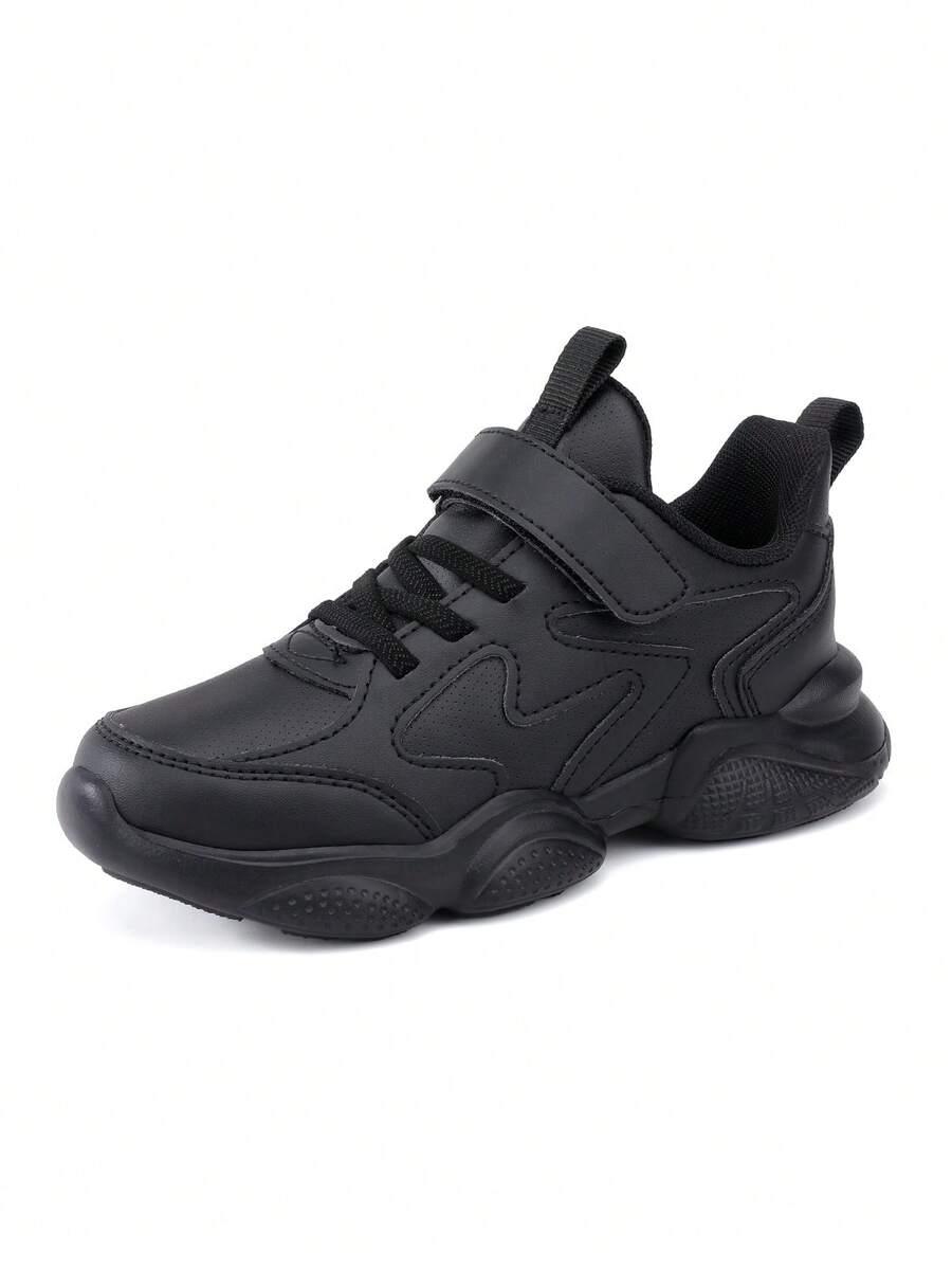 SHEIN CZARNE BUTY SPORTOWE IMITACJA SKÓRY PK01__38