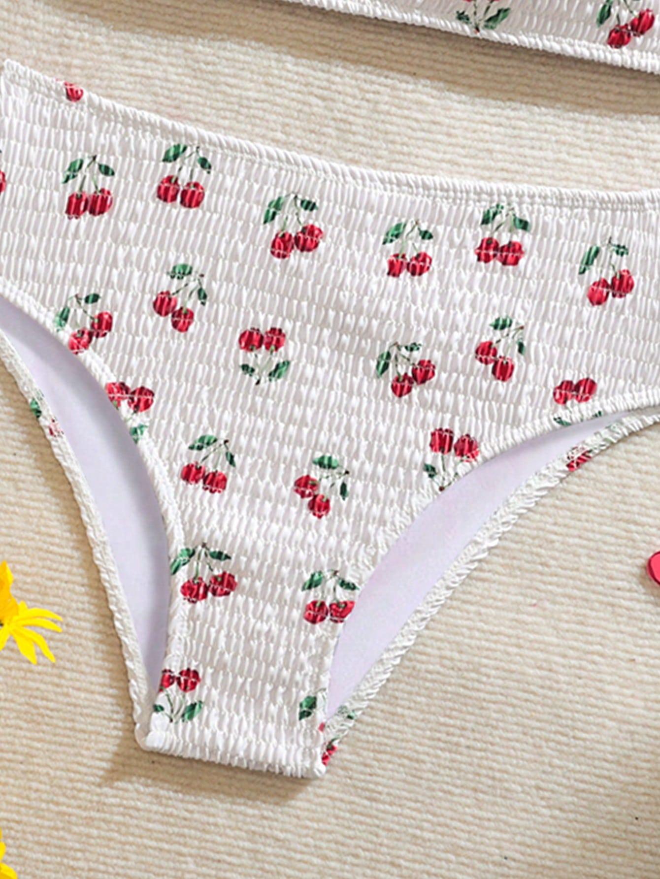 SHEIN DWUCZĘŚCIOWY STRÓJ KĄPIELOWY S09__166-170