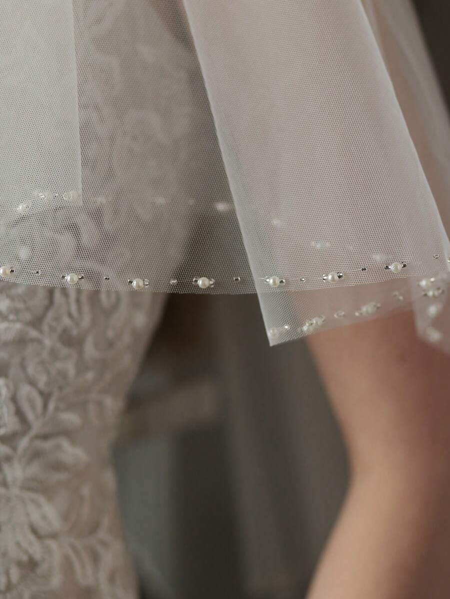 SHEIN BIAŁY WELON TIUL S07