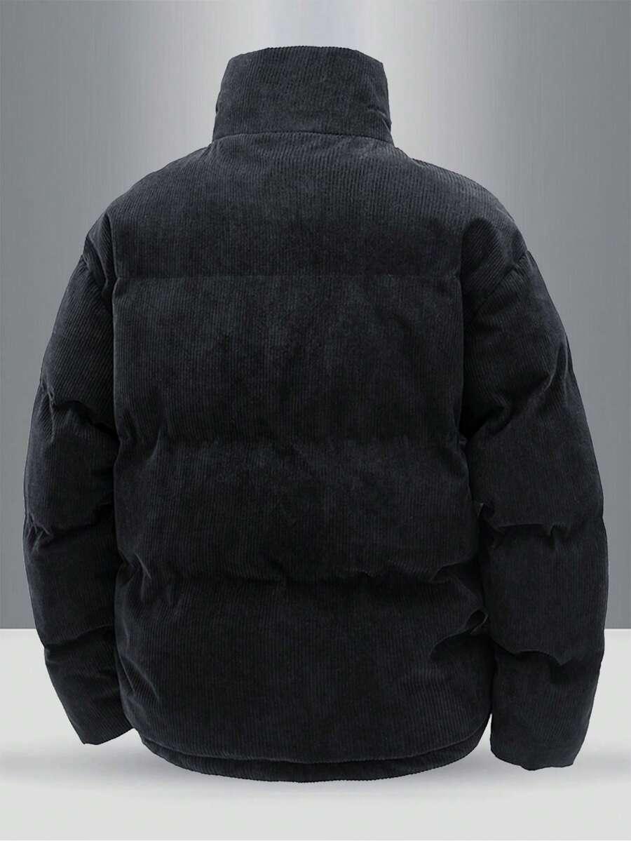 SHEIN CZARNA PIKOWANA KURTKA W01__L