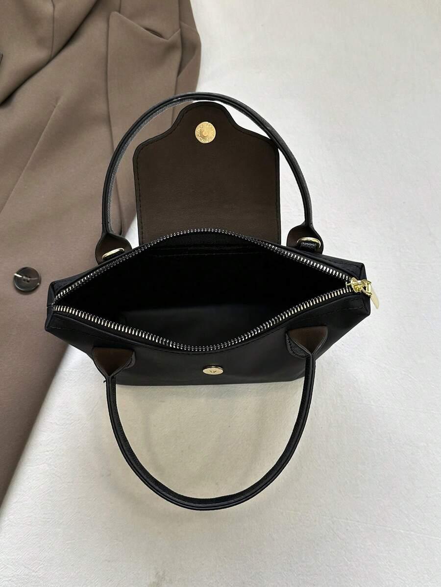 SHEIN CZARNA TOREBKA ZAMEK S07__20X15