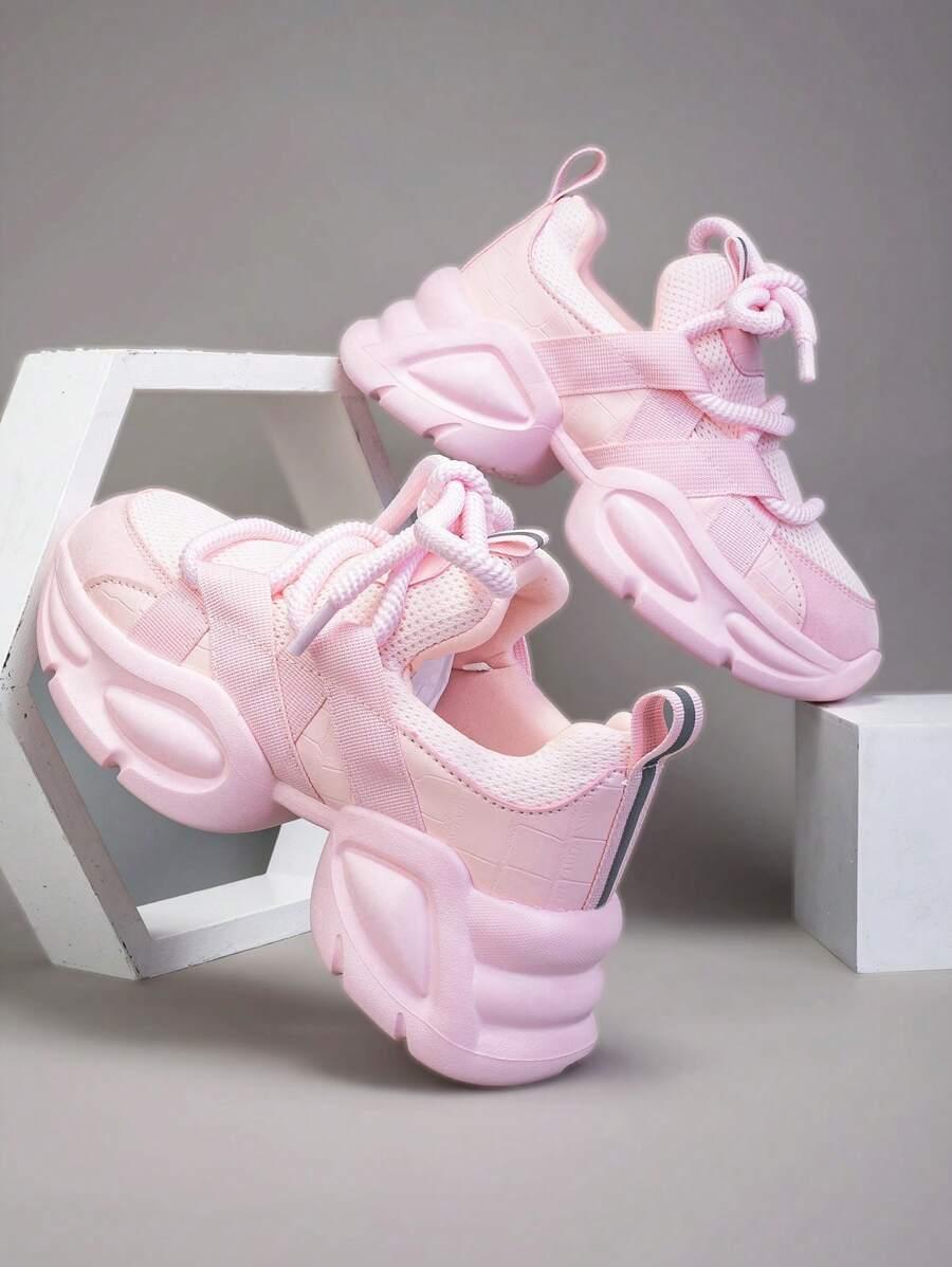 SHEIN RÓŻOWE BUTY SPORTOWE S06__38