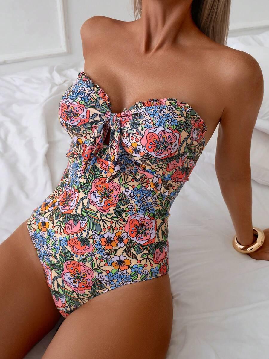 SWIM LUSHOIRE JEDNOCZĘŚCIOWY STRÓJ KĄPIELOWY PRINT S09__L