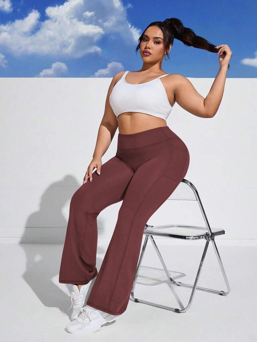 SHEIN RÓŻOWE LEGGINSY SPORTOWE PK01__50