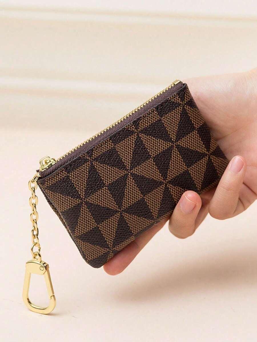 SHEIN MAŁA BRĄZOWA POTRMONETKA S07__11X7