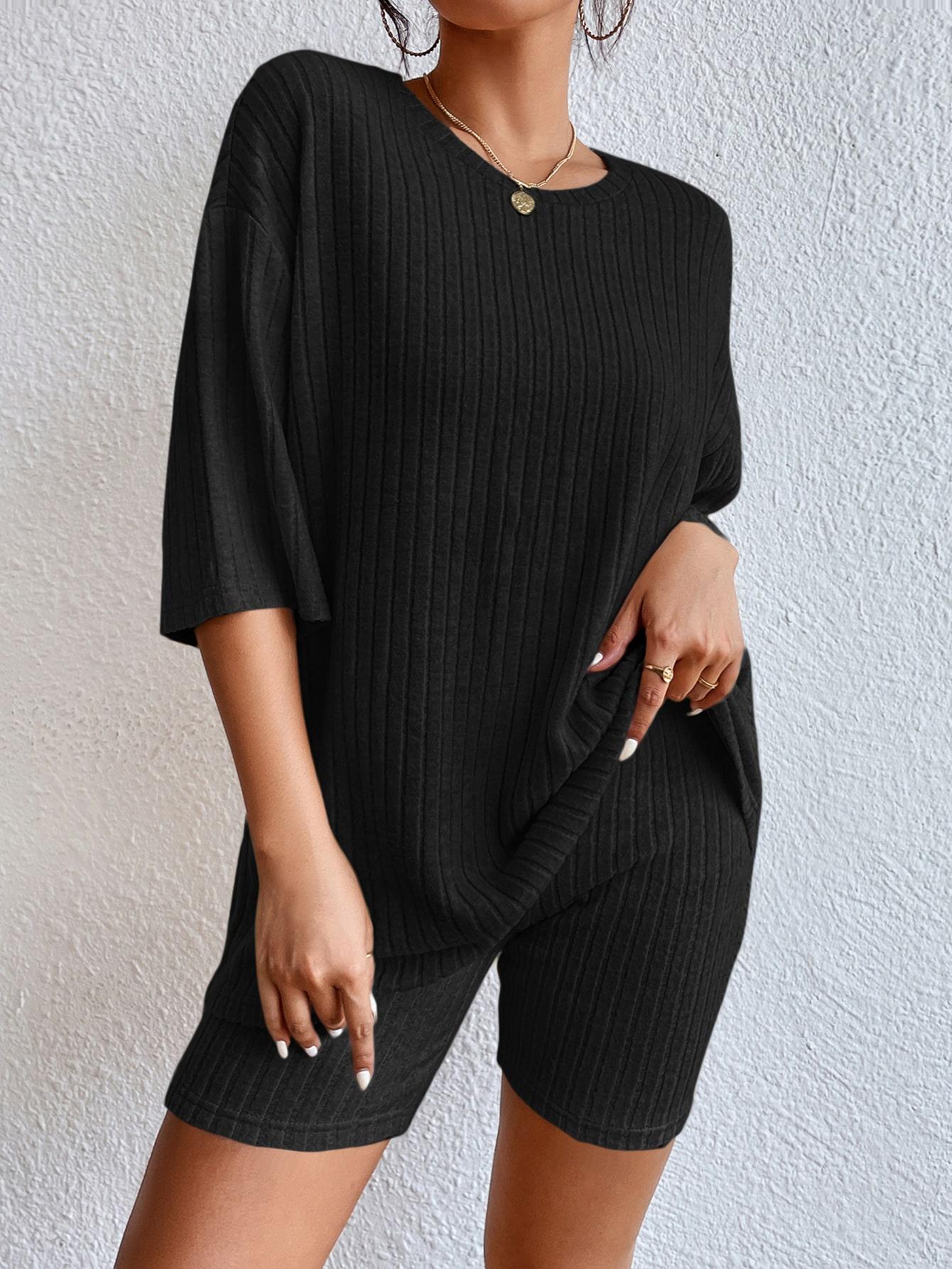SHEIN BLUZKA SPODNIE KOMPLET S06__L