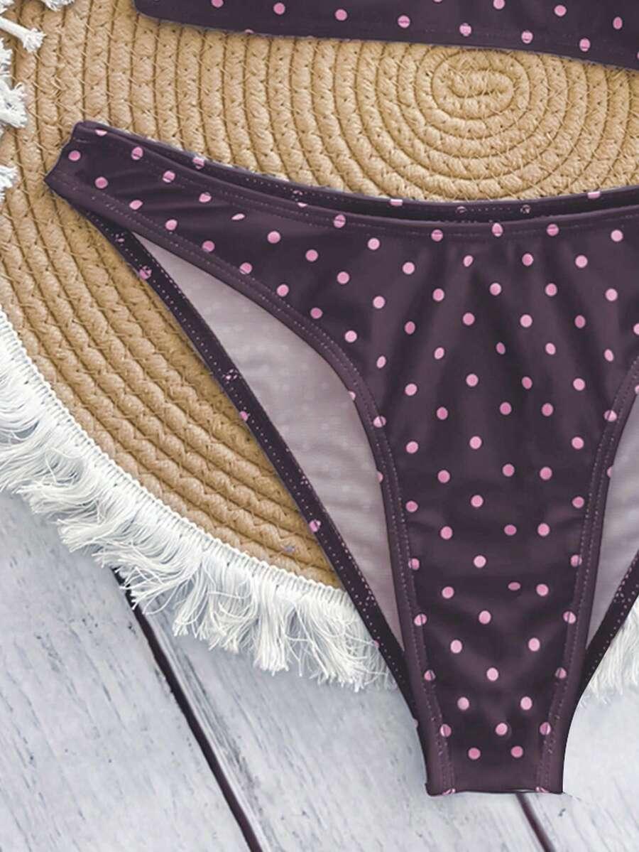 SWIM MOD DWUCZĘŚCIOWY STRÓJ KĄPIELOWY GROSZKI S09__XS