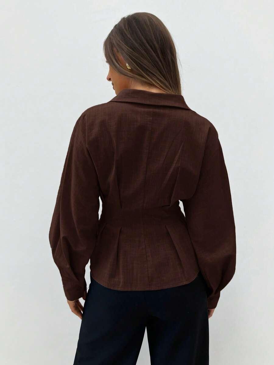 SHEIN BLUZKA DŁUGI RĘKAW S06__L