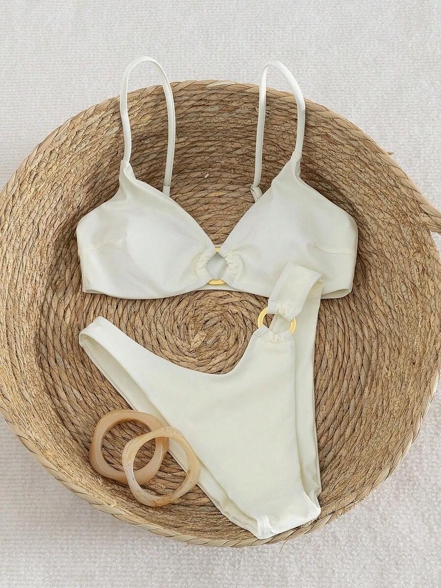 SHEIN GÓRA OD BIKINI ZDOBIENIE S09__S