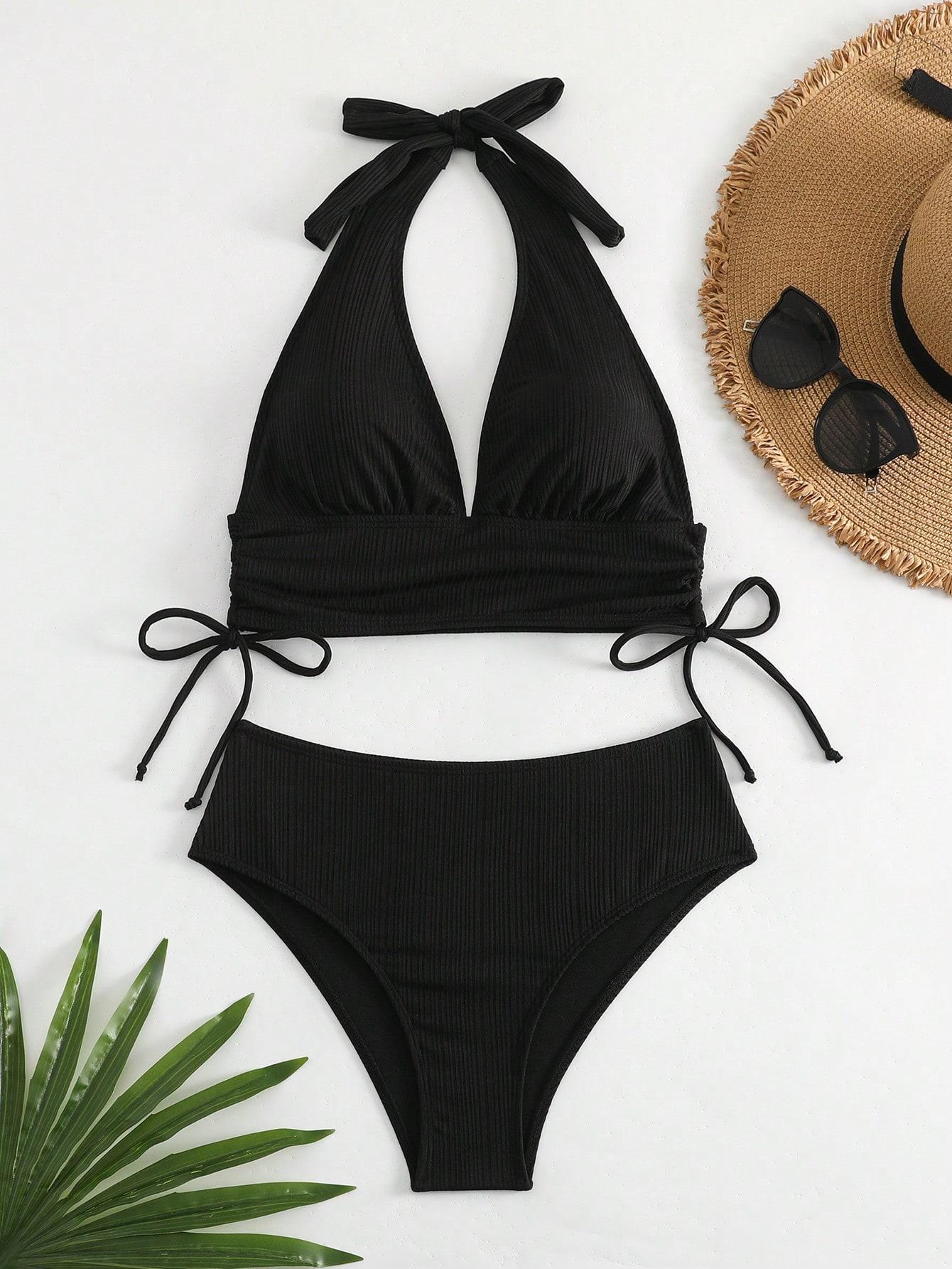 SHEIN DWUCZĘŚCIOWY STRÓJ KĄPIELOWY S09__M