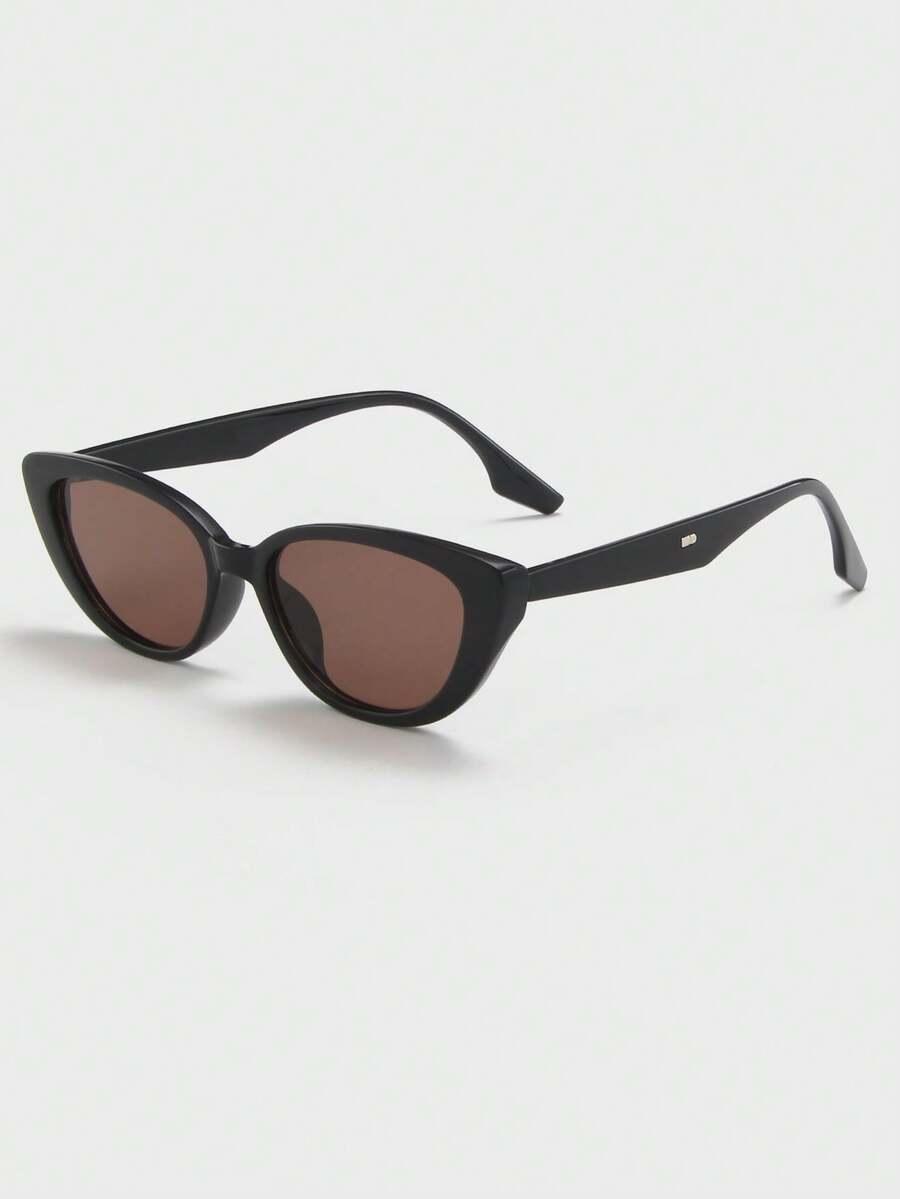SHEIN CZARNE OKULARY PRZECIWSŁONECZNE S07