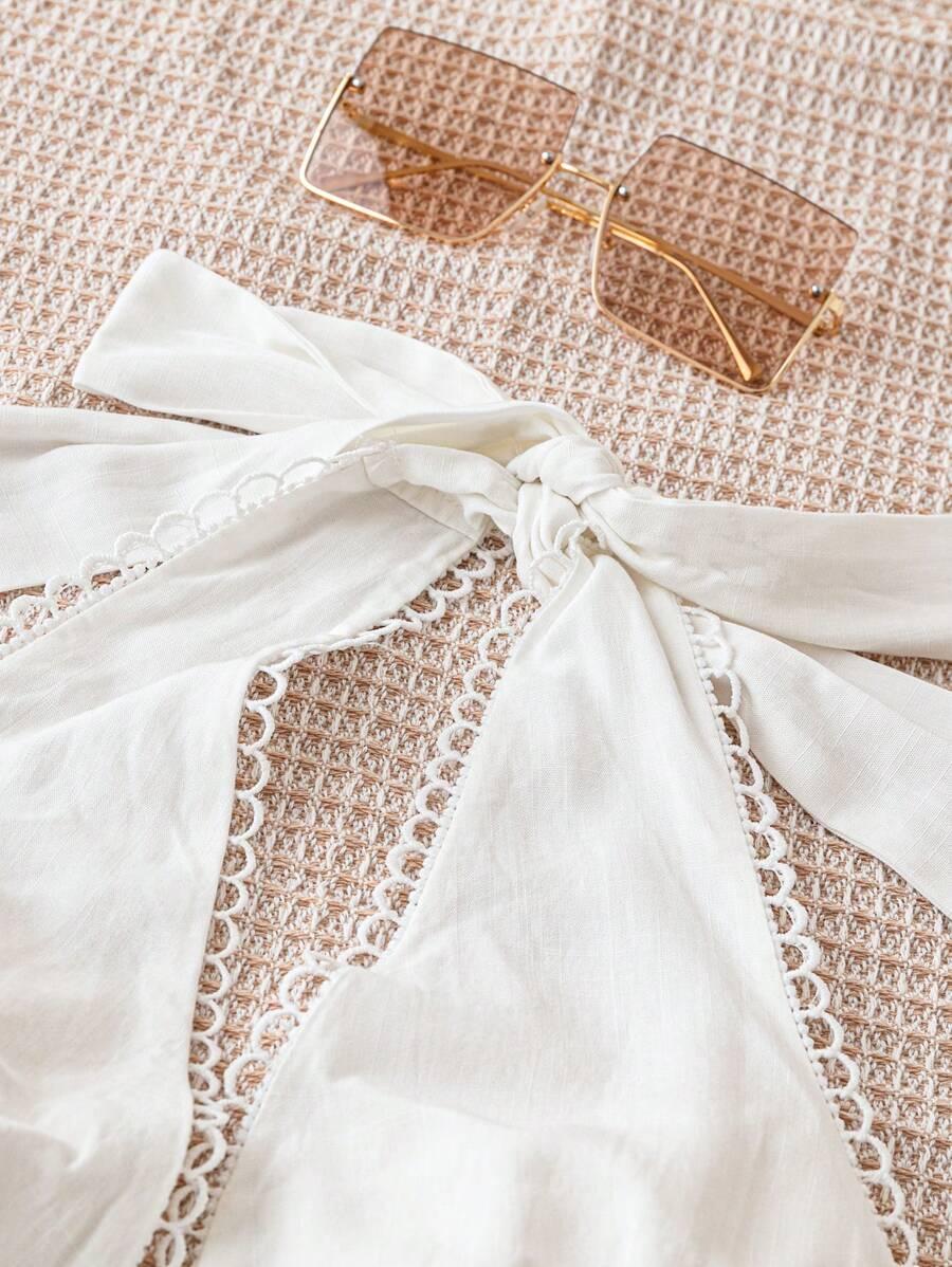 SHEIN BIAŁA MINI SUKIENKA S06__S