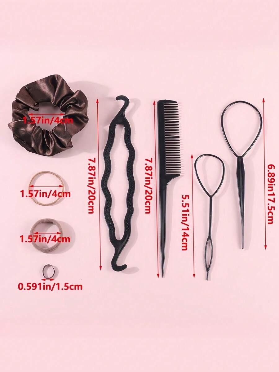 SHEIN ZESTAW AKCESORIÓW DO WŁOSÓW 1159 SZTUK S07