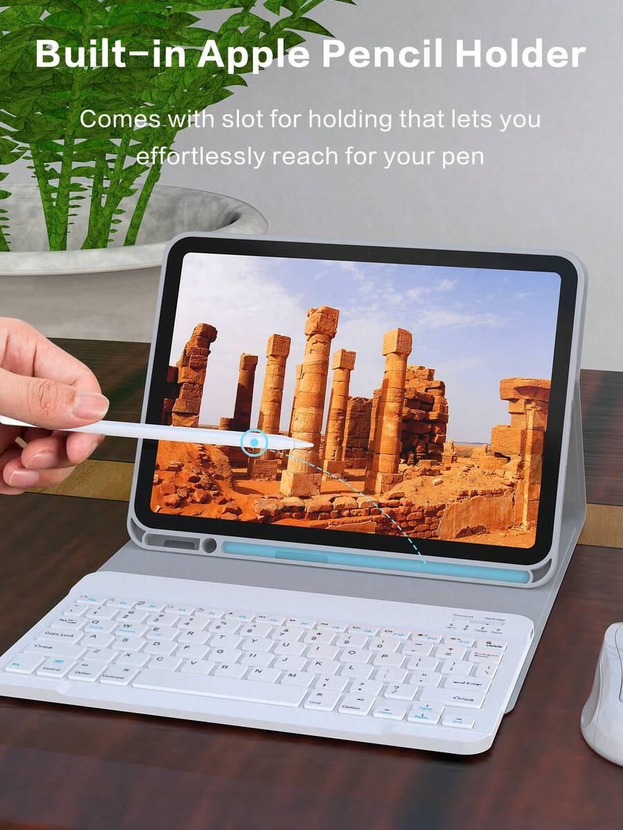 SHEIN SZARE ETUI KLAWIATURA NA TABLET IPAD 10 S07__