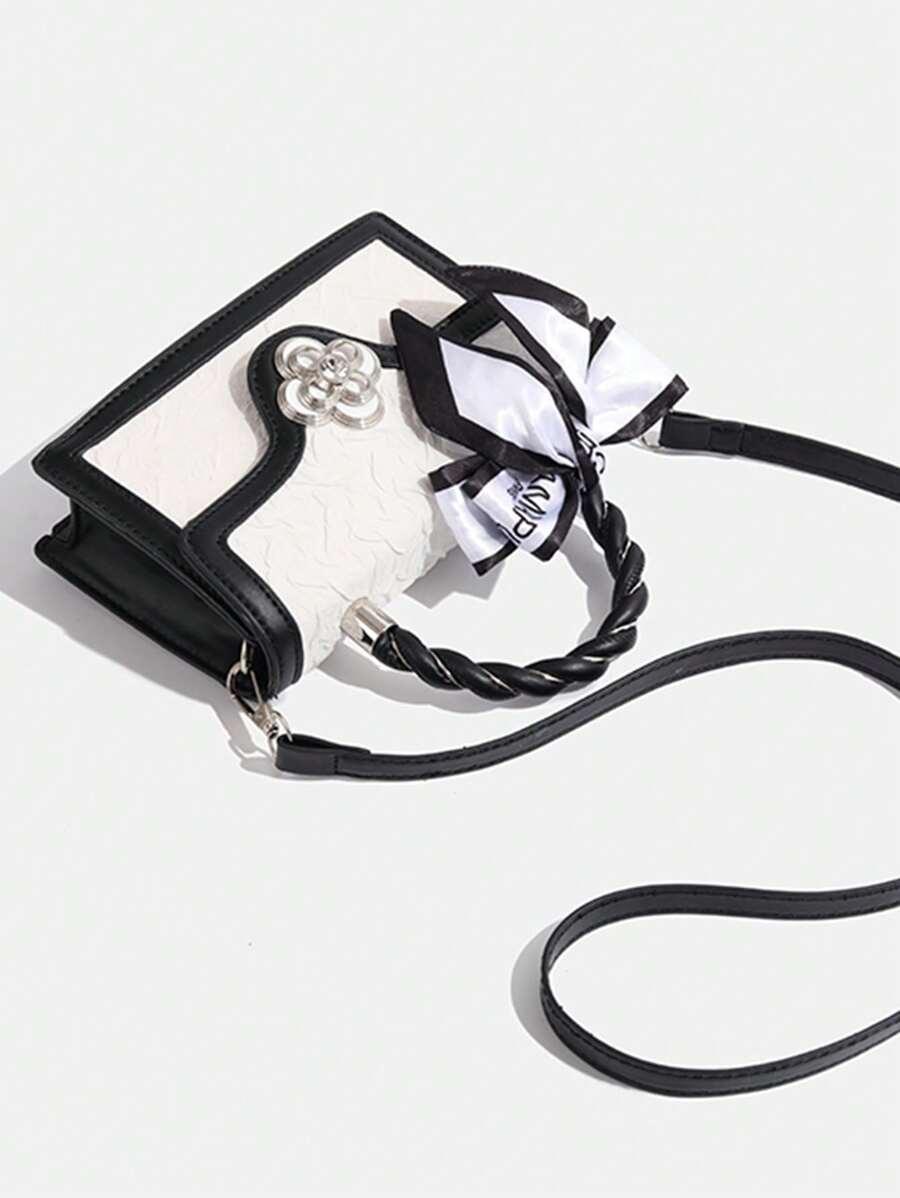 SHEIN KOLOROWA TOREBKA ZDOBIENIE S07__20X6X12CM