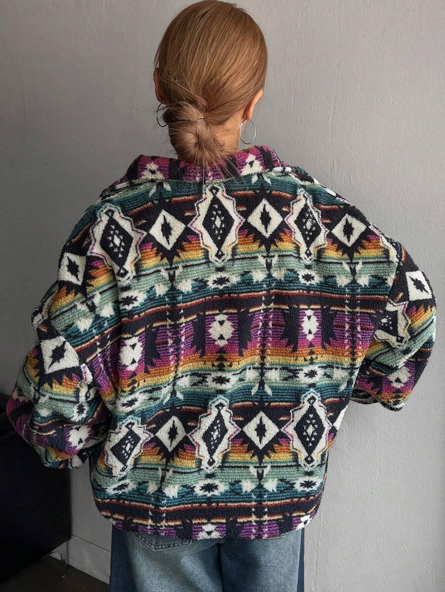 SHEIN KURTKA KAPTUR ZAMEK S06__M