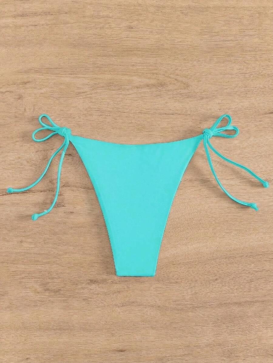 SHEIN NIEBESKI DÓŁ OD BIKINI S09__S