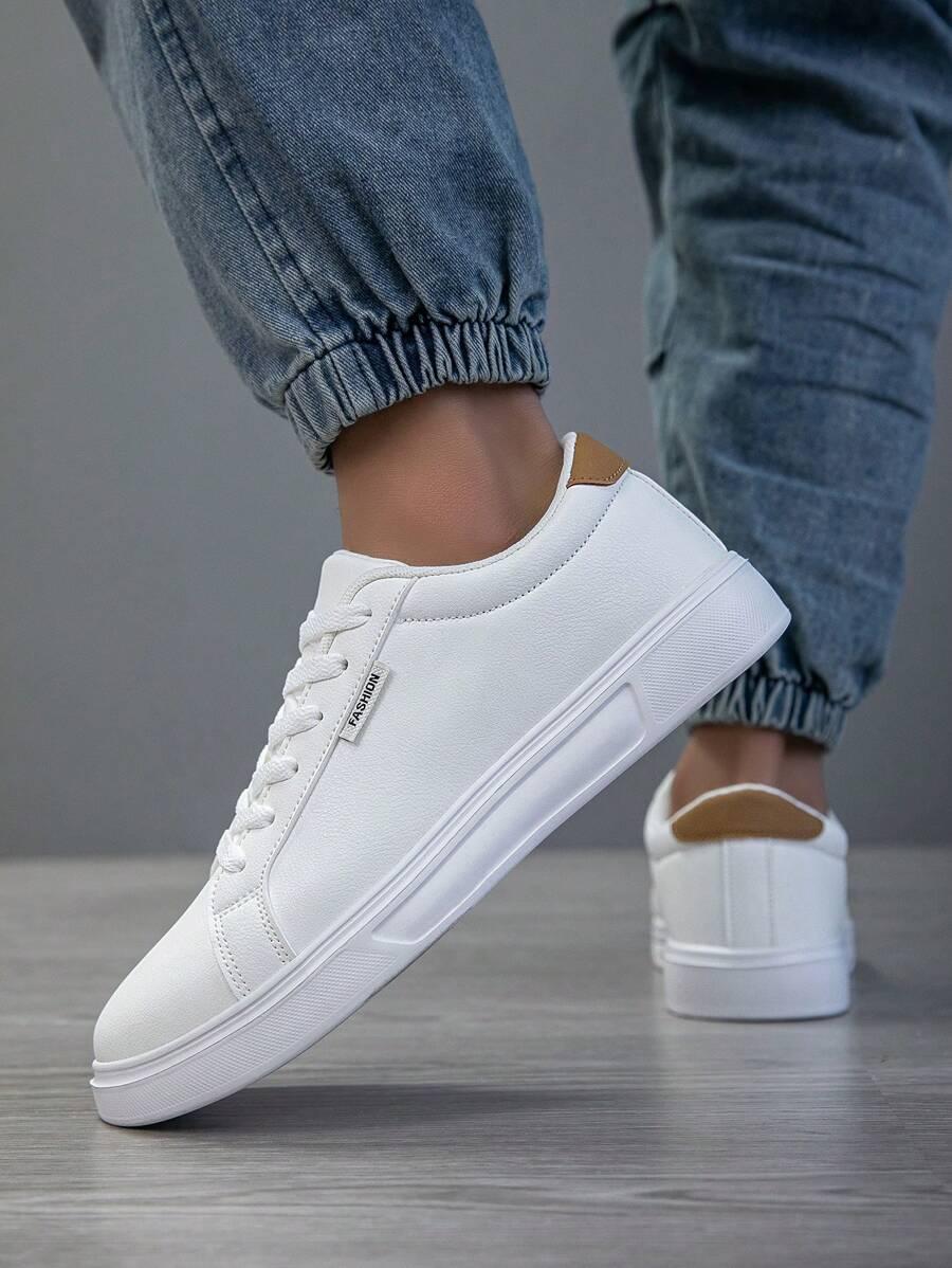 SHEIN BIAŁE SZNUROWANE BUTY SPORTOWE S06__43