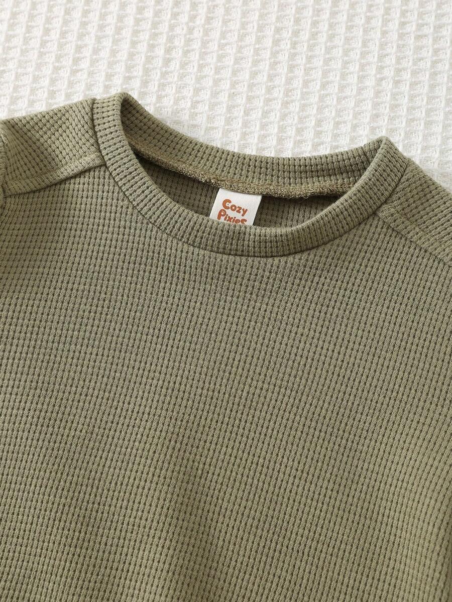 COZY PIXIES ZIELONE SPODNIE DRESOWE S06__92/98