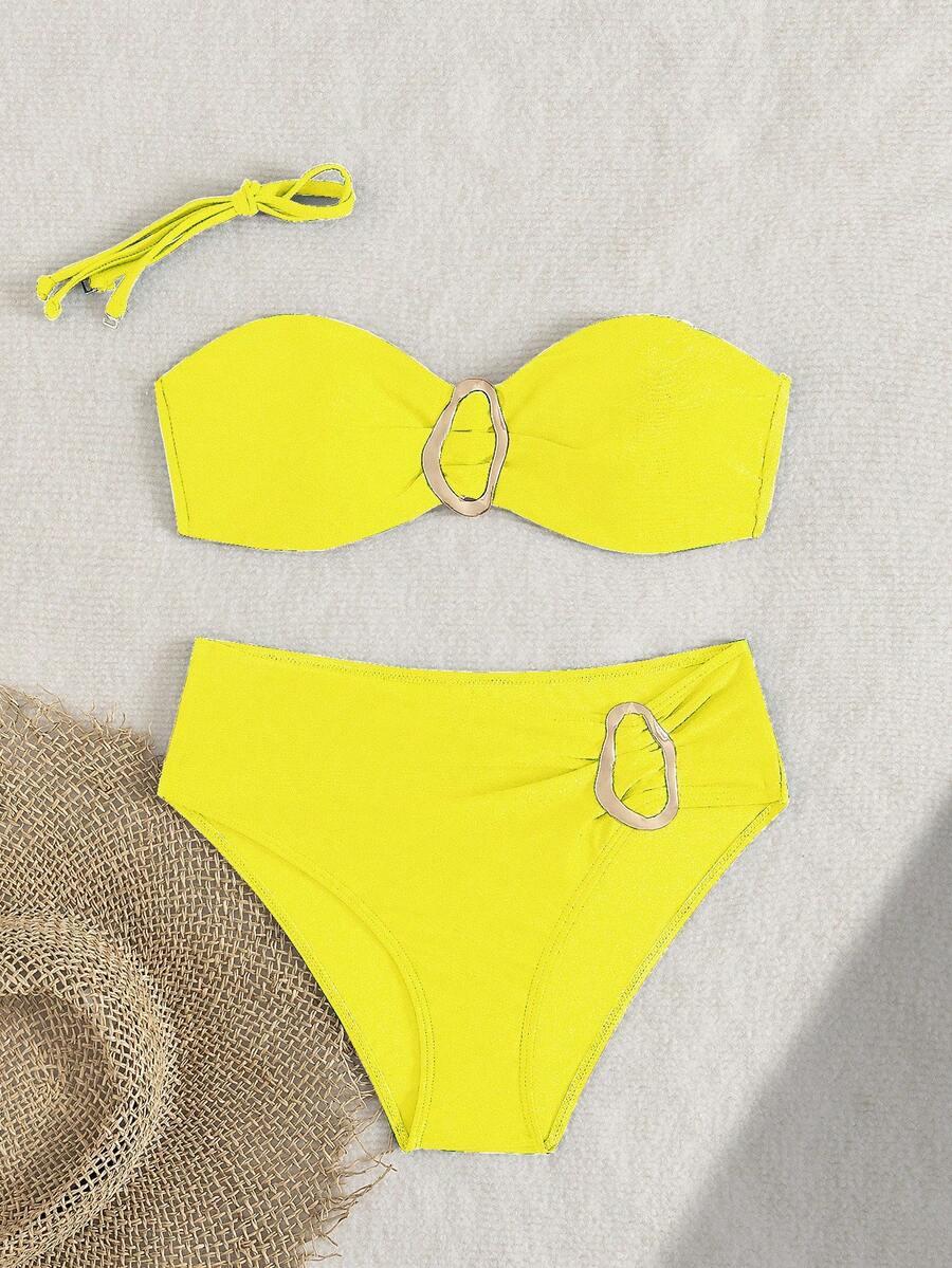 SHEIN DWUCZĘŚCIOWY STRÓJ KĄPIELOWY S09__S
