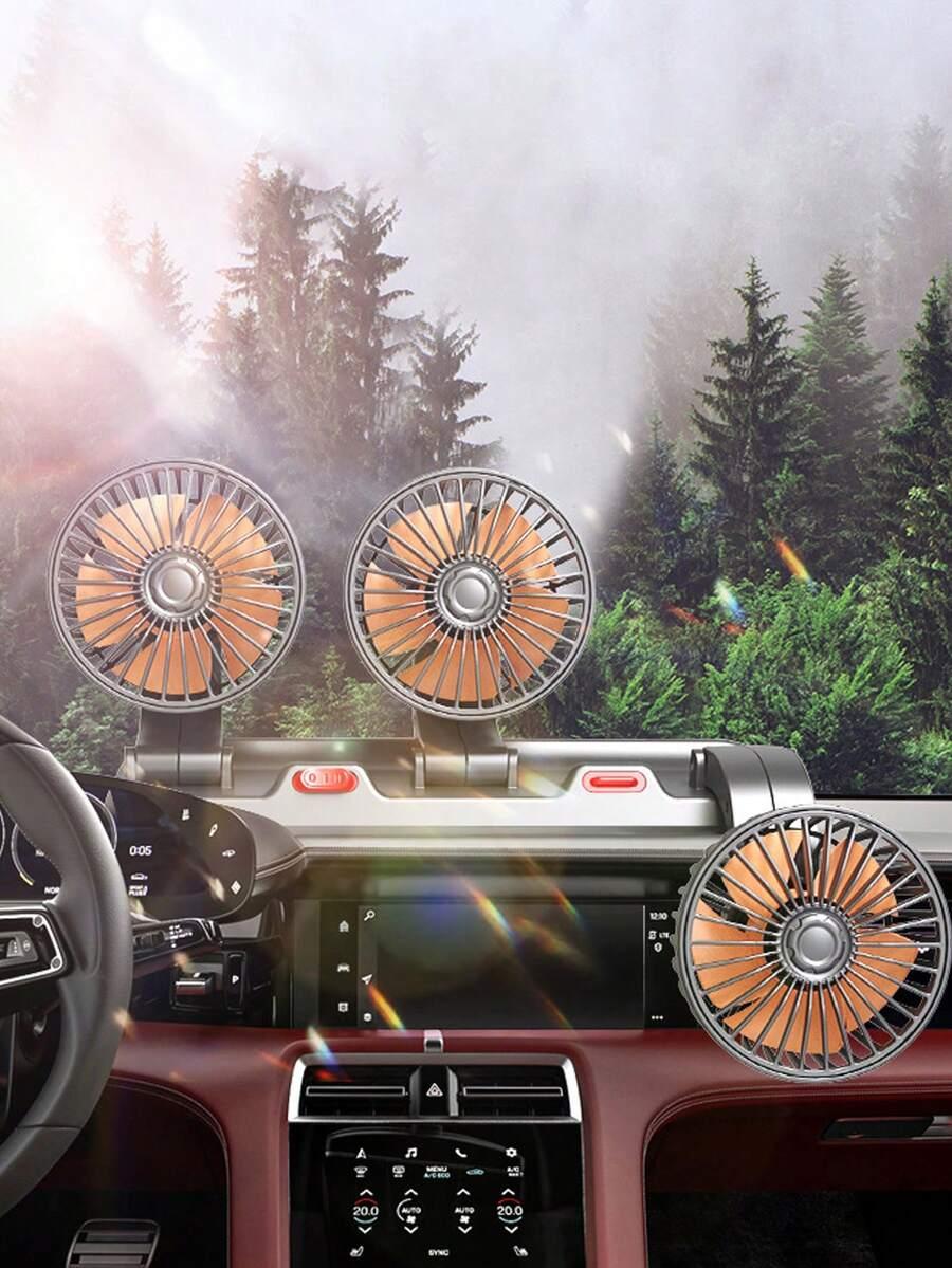YAIUZGOO ELEKTRYCZNY WENTYLATOR DO SAMOCHODU S07