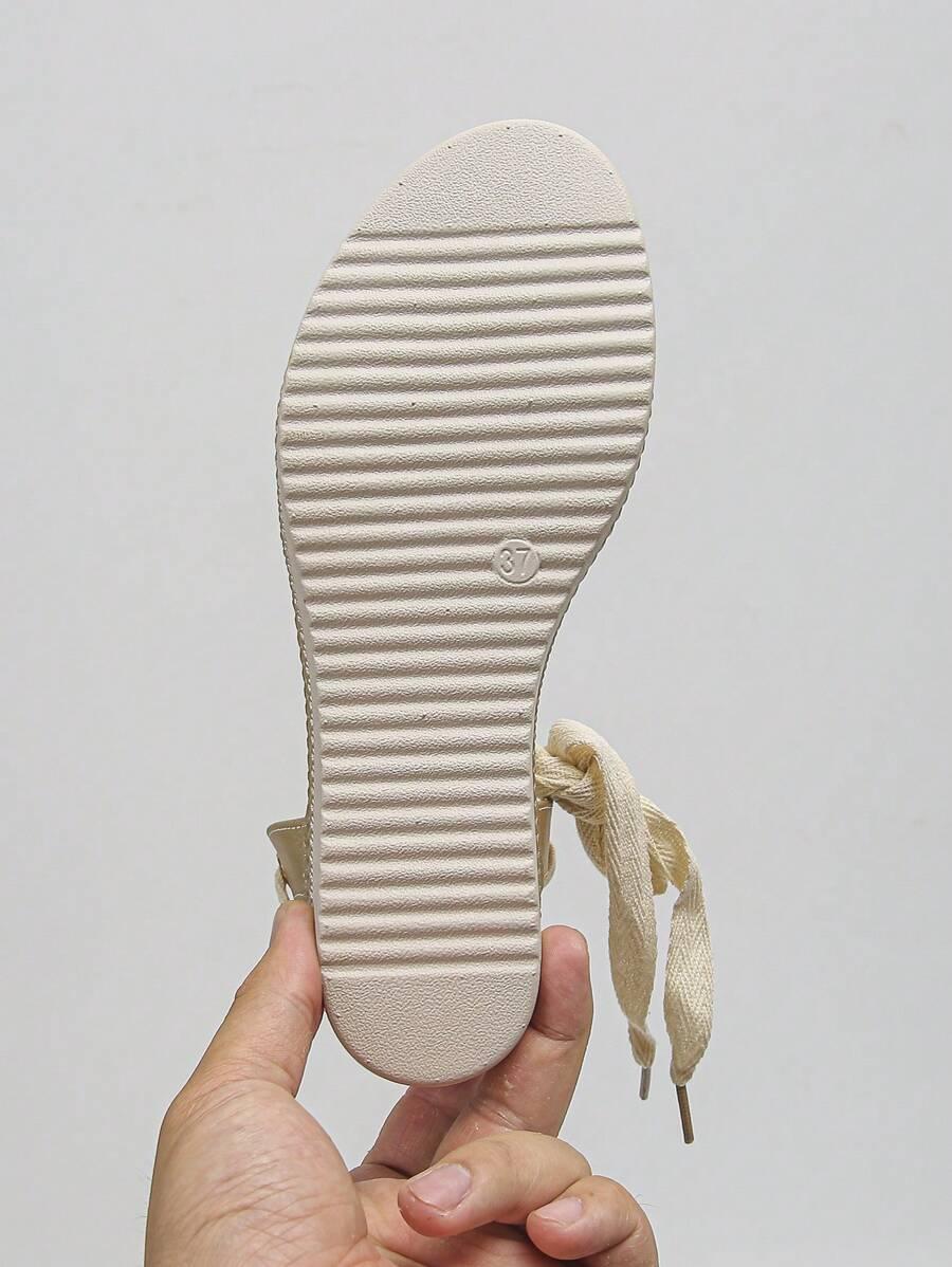 SHEIN ZŁOTE SANDAŁY PLATFORMA S06__40