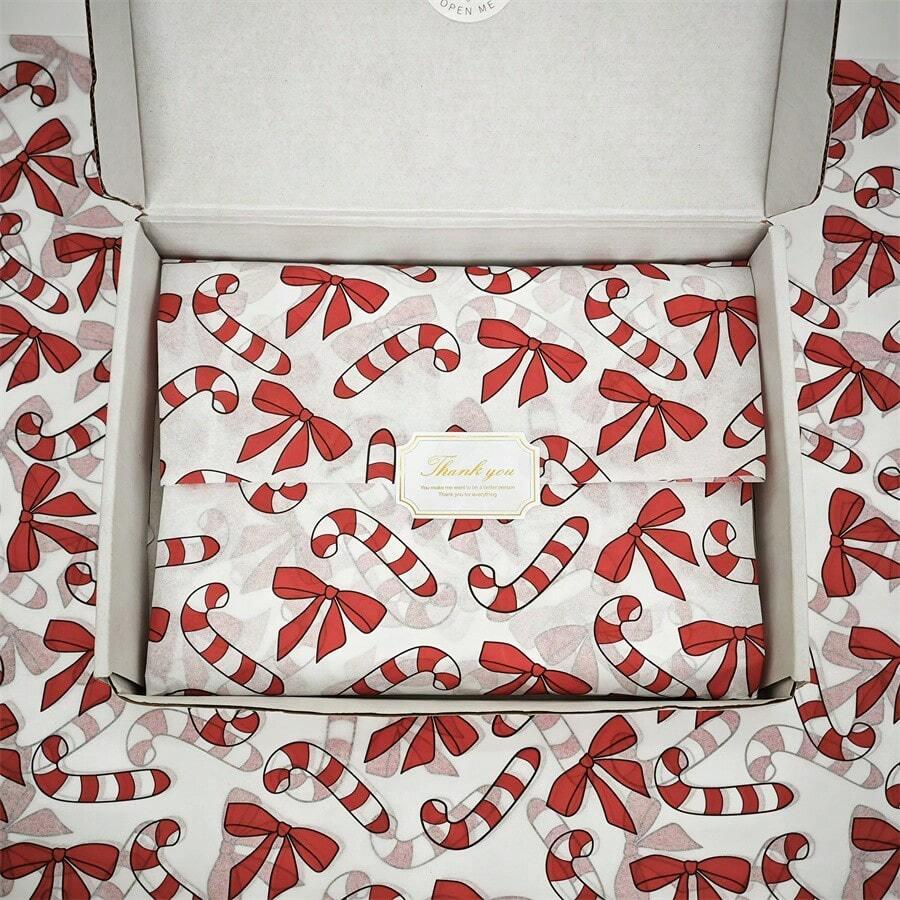 SHEIN PAPIER DO PAKOWANIA PREZENTÓW 10-PACK BDD__10X10CM
